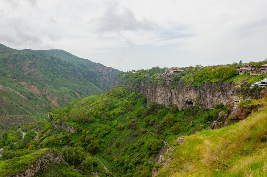 Cliffs in Dilijan National Park