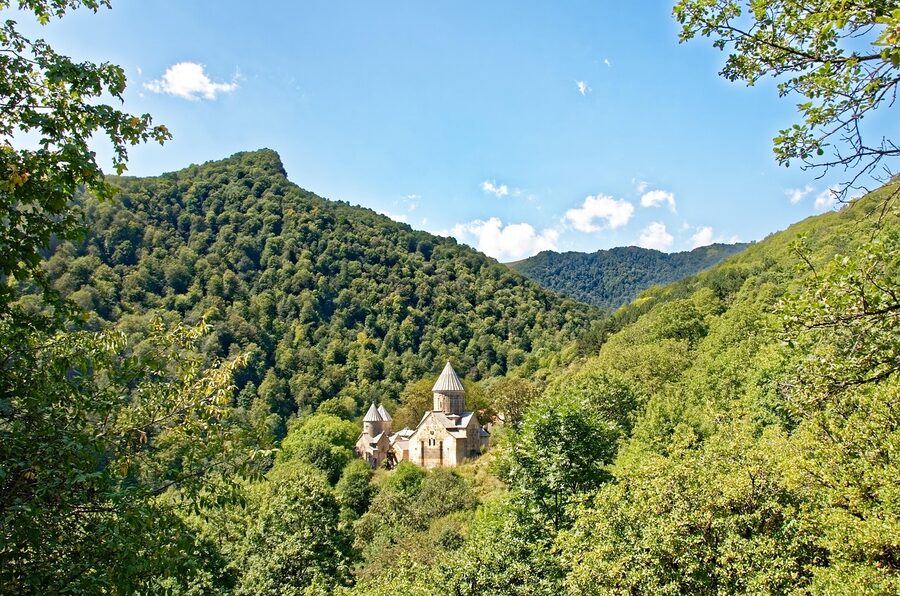 Haghartsin from the trail