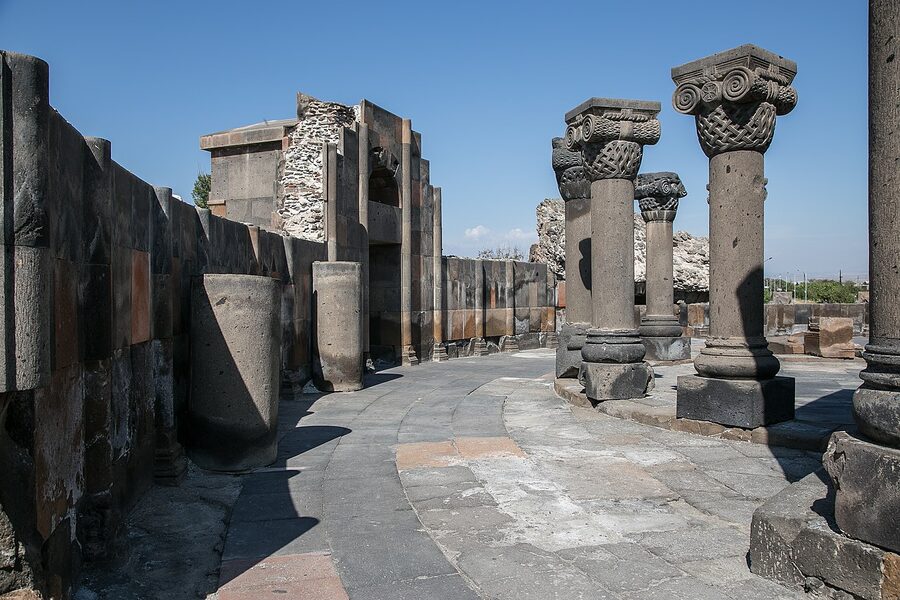 Ruins of Zvartnots Cathedral