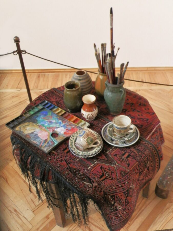 Martiros Saryan's preserved studio inside his Yerevan home